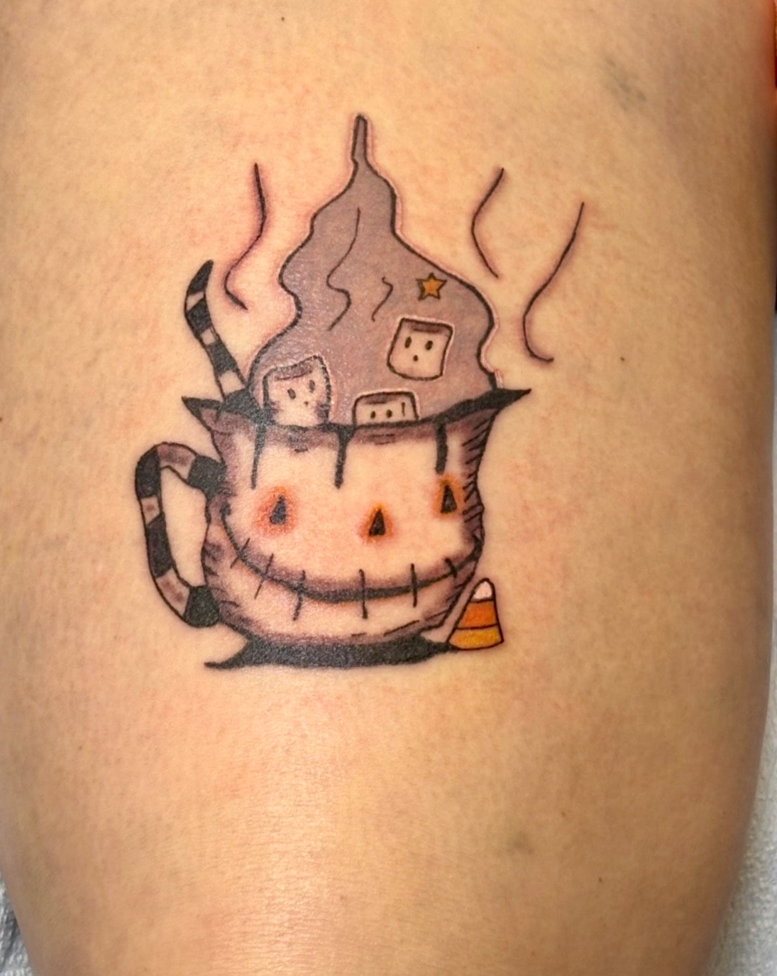 Fine Line tattoo by Clubskunk Tattoos