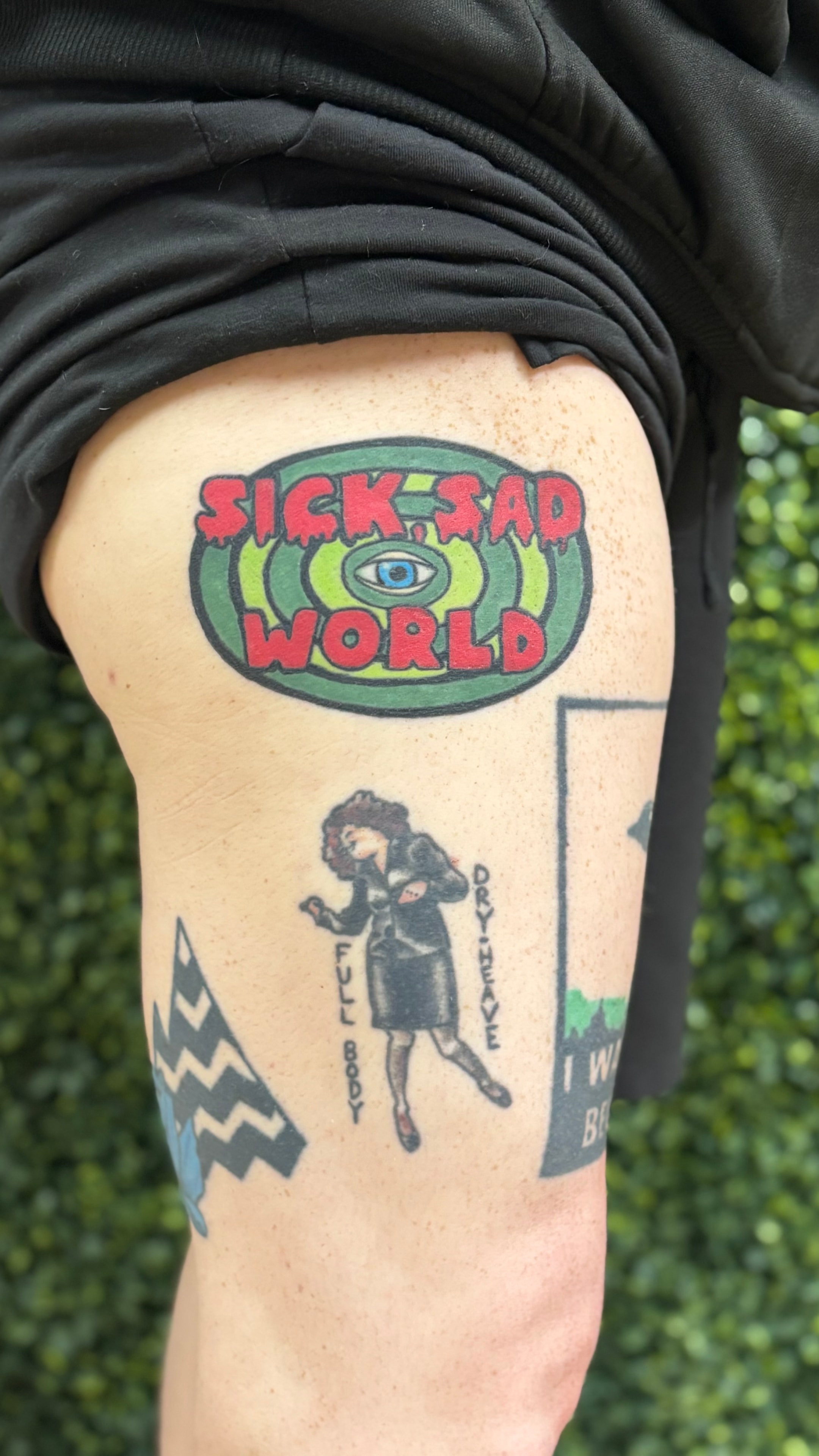 Neo Traditional tattoo by Clubskunk Tattoos