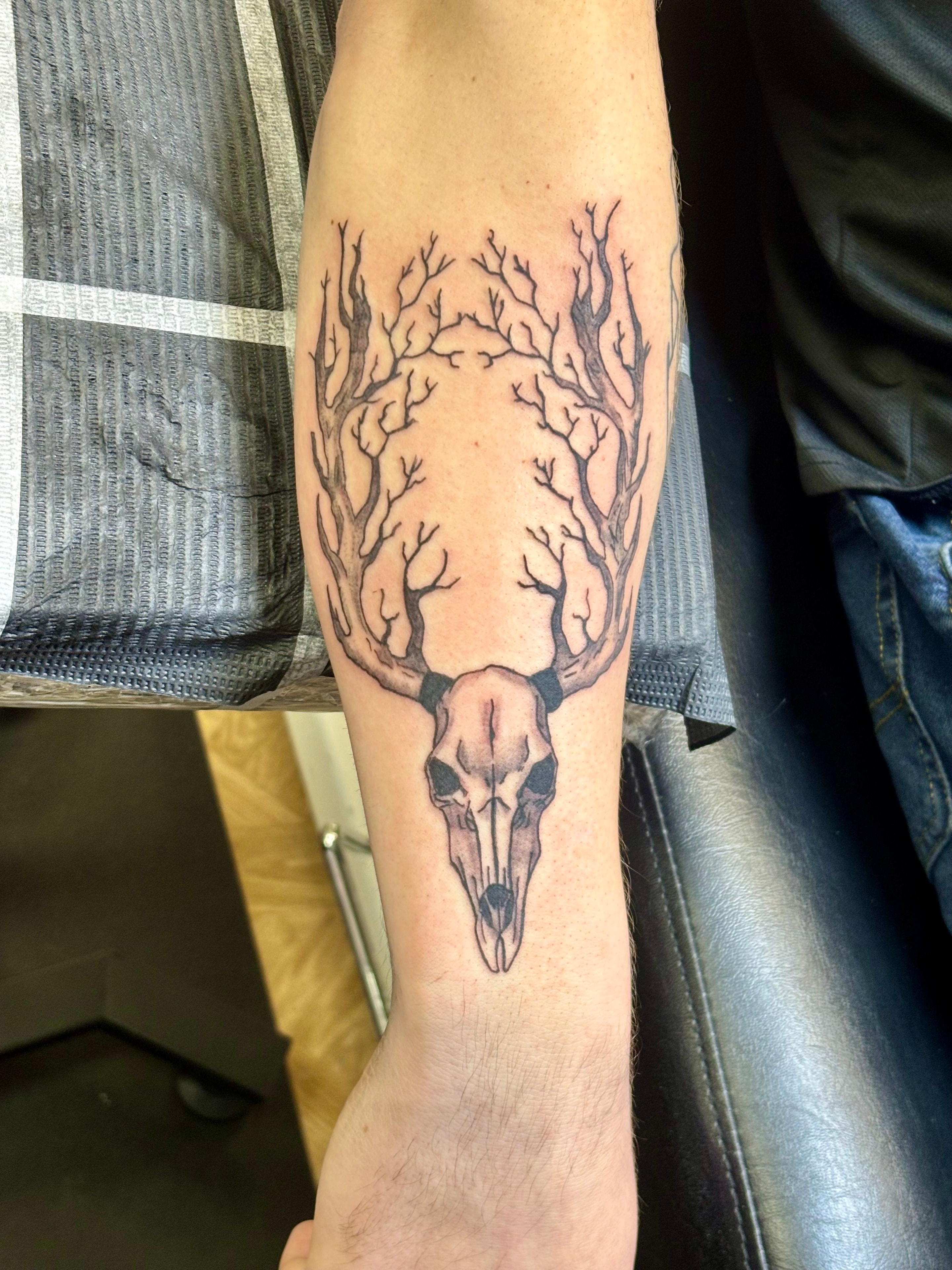 Neo Traditional tattoo by Clubskunk Tattoos